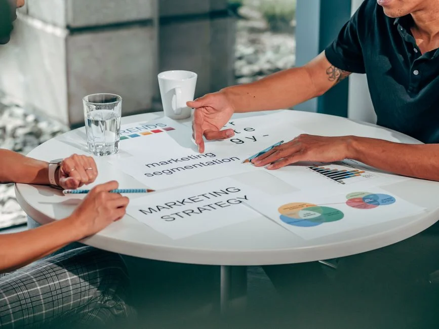Business consultants at work in Johannesburg
